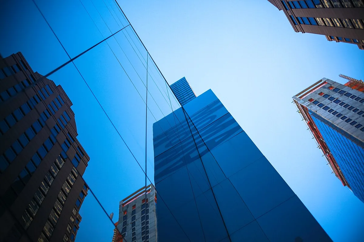 Glass exterior of the Museum of Modern Art in New York