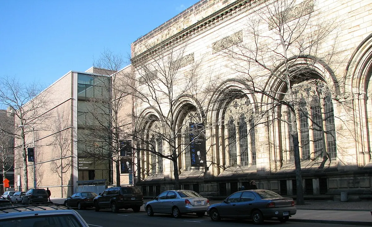 Yale University Art Gallery Kahn and Swartwout buildings in New Haven